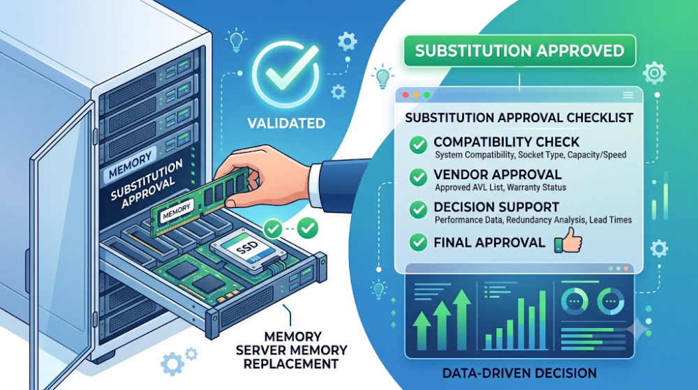 memory substitution approval