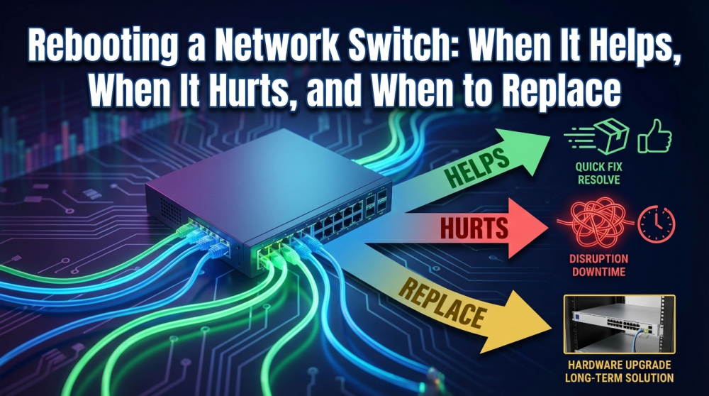 reboot network switch