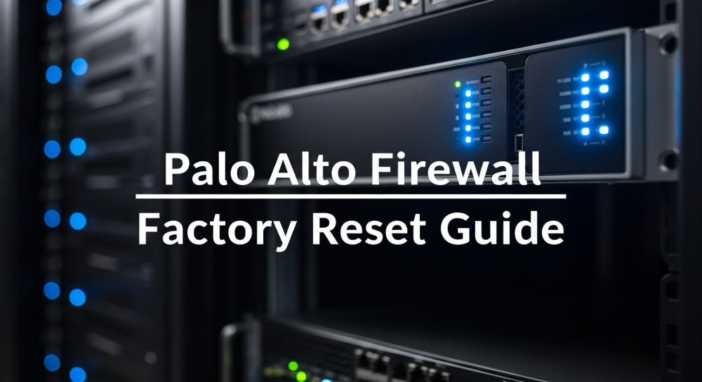 reset palo alto factory default