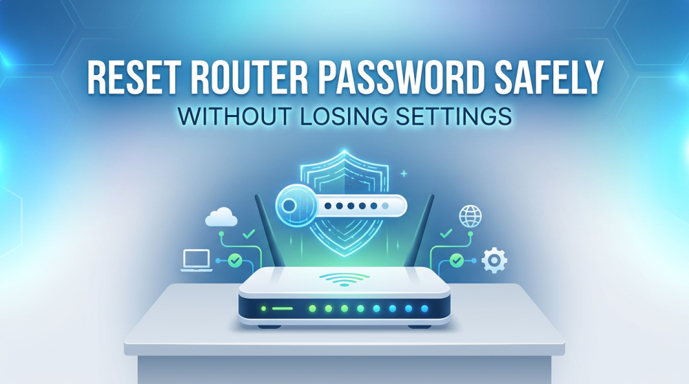 router password reset