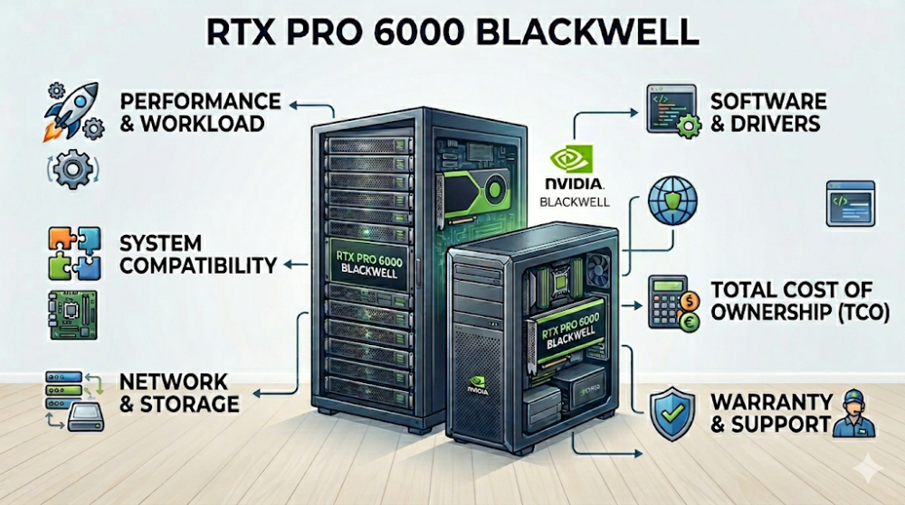 rtx pro 6000 blackwell buying checklist