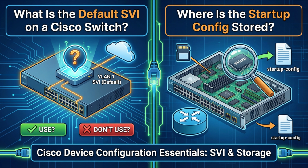 startup configuration Cisco