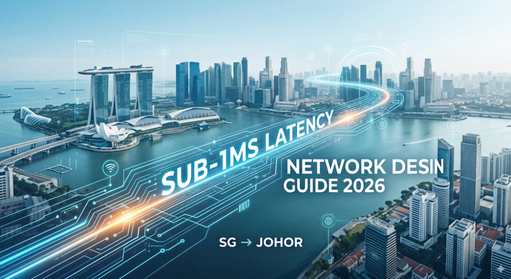 sub-1ms latency Singapore Johor