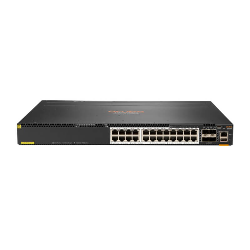 JL660A, Switch Aruba 6300M, 24×Smart Rate PoE/4×SFP56/1/2.5/5GbE