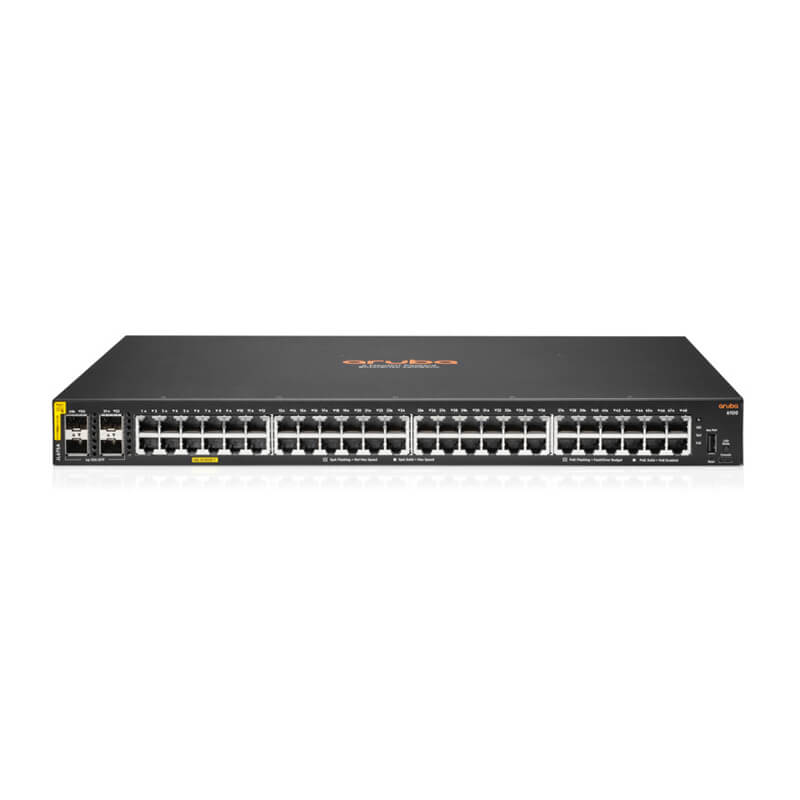 JL675A Switch Aruba 6100، 48×GE PoE و4×SFP+، قدرة PoE 370W