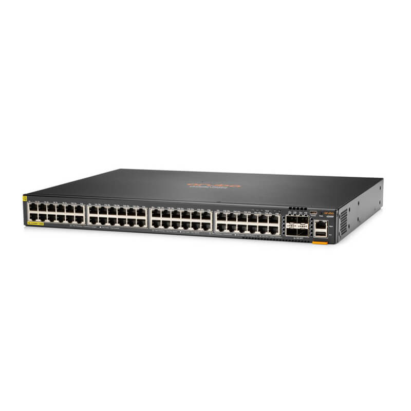 JL728A, Aruba 6200F Switch, 48x1G PoE/4xSFP+/740W
