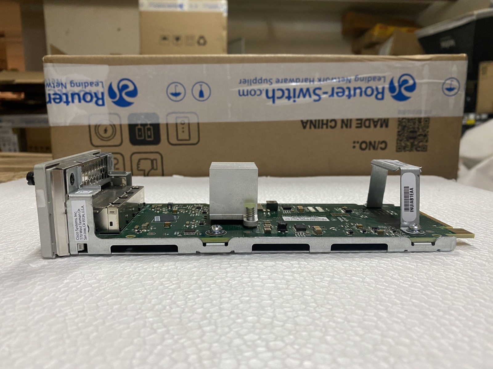 C9300-NM-4, Cisco Catalyst 9300 Network Module, 4xMGig ports, New Bulk, Plug-in module C9300-NM-4, Cisco Catalyst 9300 Network Module, 4xMGig ports, New Bulk, Plug-in module