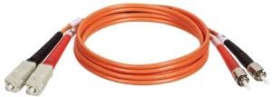Cisco SC-ST-3-Meter-Multimode-Fiber-Optic-Cable, Cisco SC-ST-3-Meter, Multimode Fiber Optic Cable, 3m Length/SC-ST Connectors/