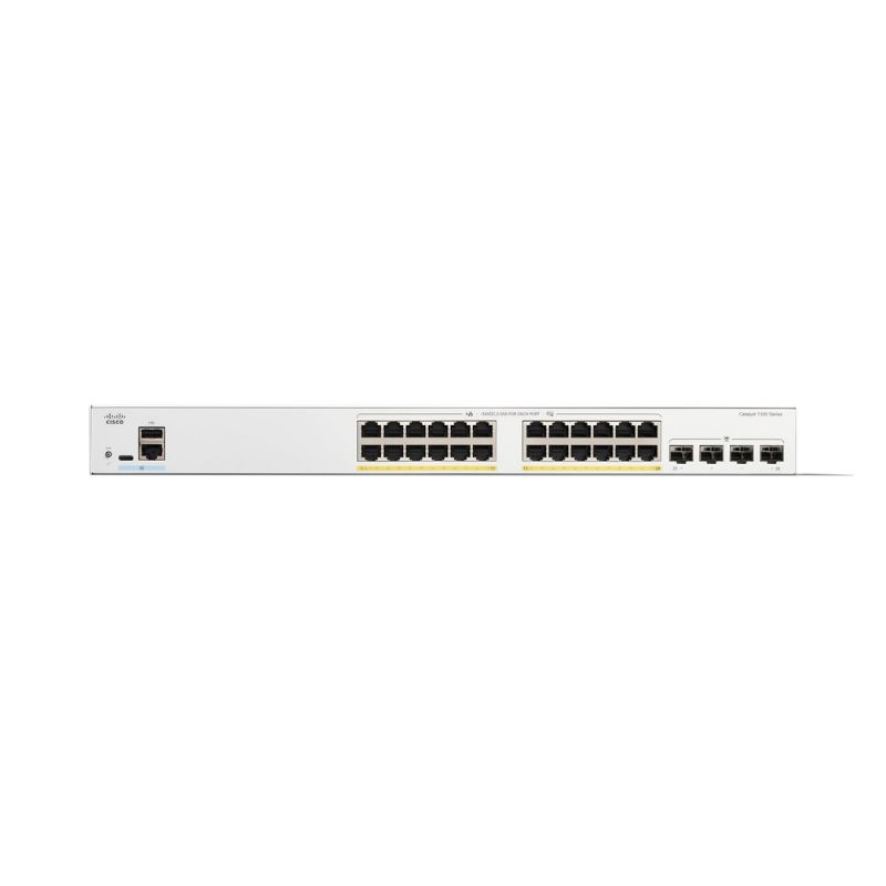 C1300-24T-4X, Switch Cisco Catalyst 1300, 24x GE Ports/4x 10GE SFP+/Rack-Mountable