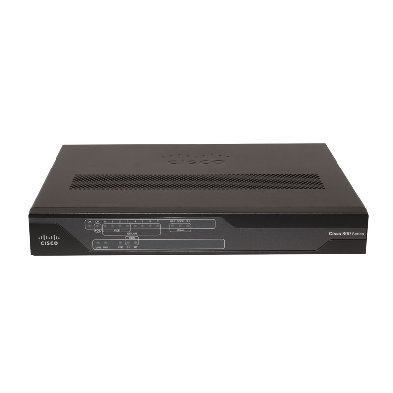 Cisco C891F-K9 Cisco 891F Router 1 SFP 4 PoE Security VPN
