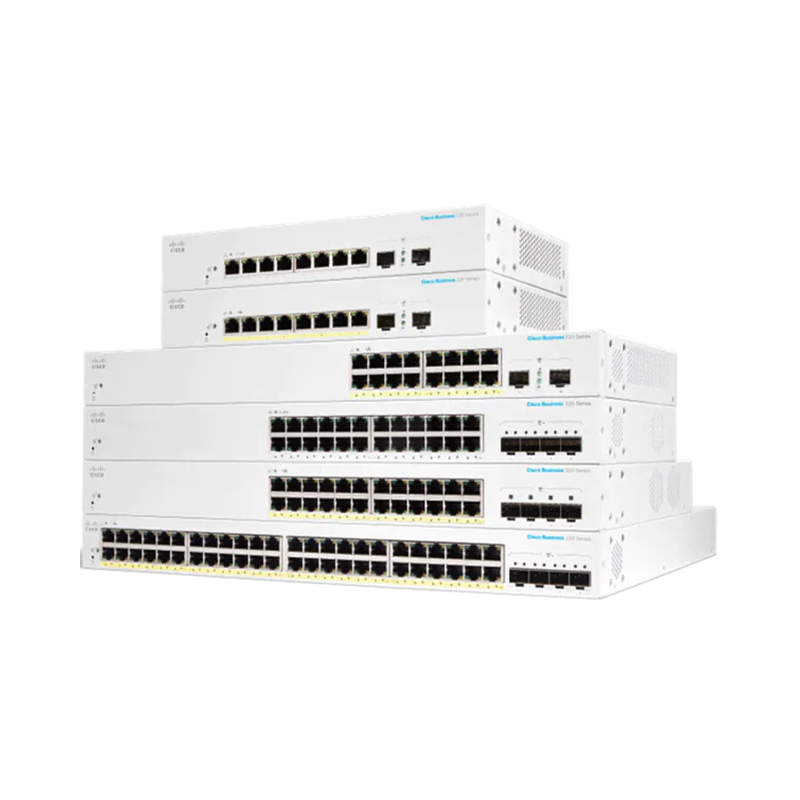 CBS220-8T-E-2G-EU, Cisco CBS220 Switch, 8xGE/2xSFP/Smart Managed CBS220-8T-E-2G-EU, Cisco CBS220 Switch, 8xGE/2xSFP/Smart Managed