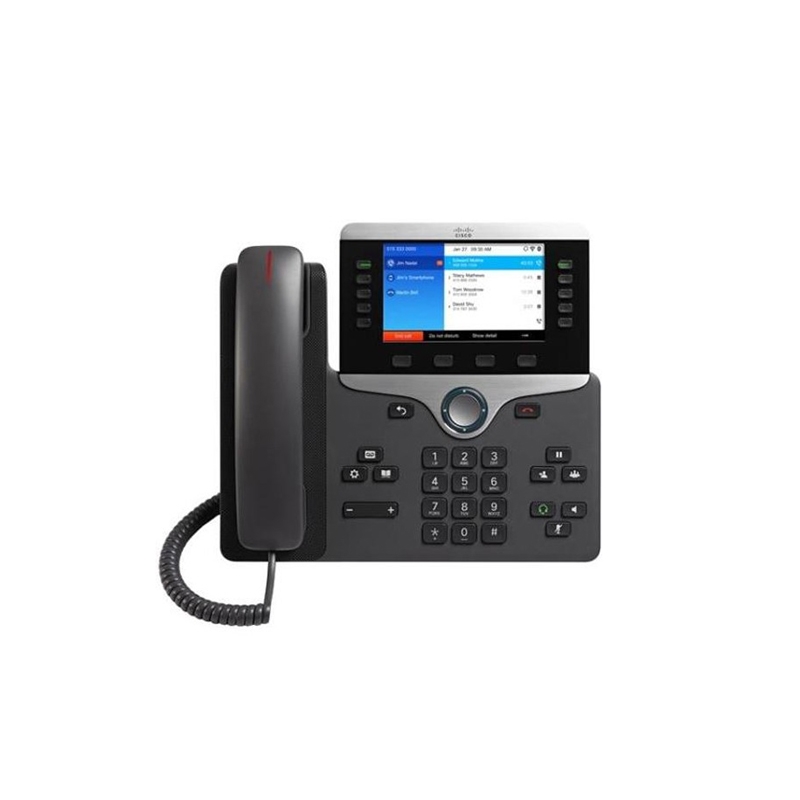 Cisco CP-8861-K9, Cisco IP Phone, VGA widescreen/Wi-Fi/Bluetooth