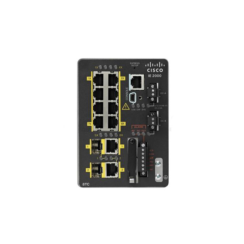 IE-2000-8TC-L, Switch Industriel Cisco IE2000, 8x10/100 FE, 2xFE SFP, Lite