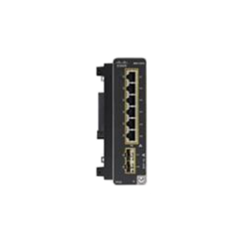IEM-3300-6T2S=, Cisco Catalyst IE3300 Rugged Switch Module, 6xGE Copper/2xSFP/Industrial