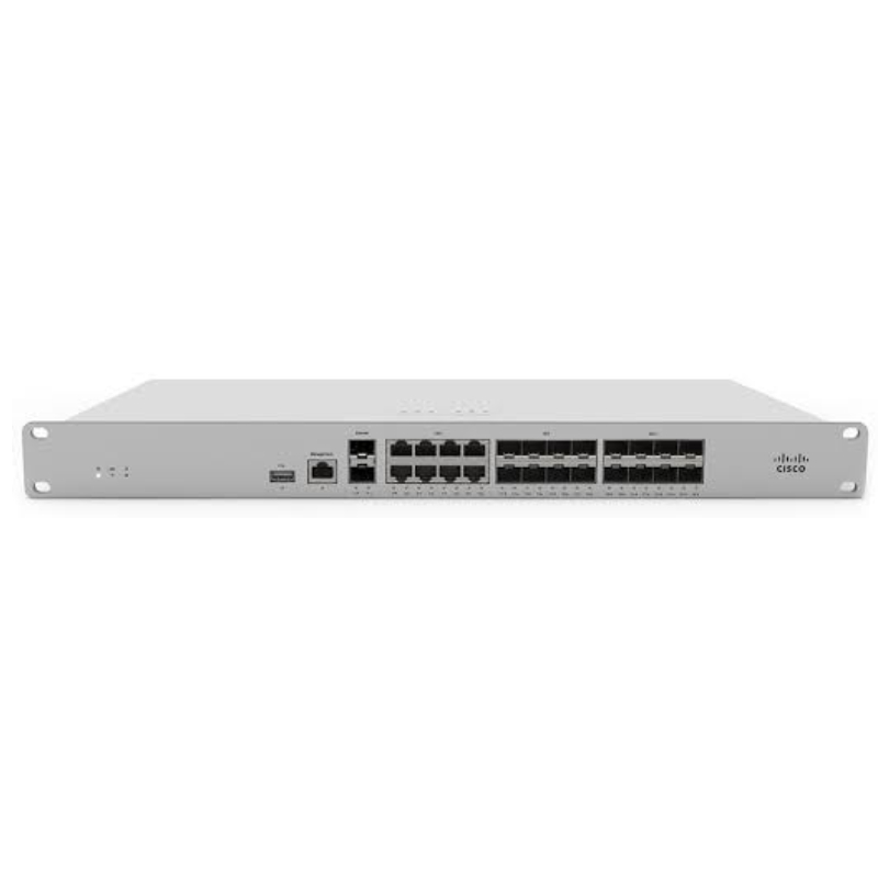 MX105-HW, Cisco Meraki MX105 Router, 10x1GbE/4xSFP+/Firewall 3Gbps