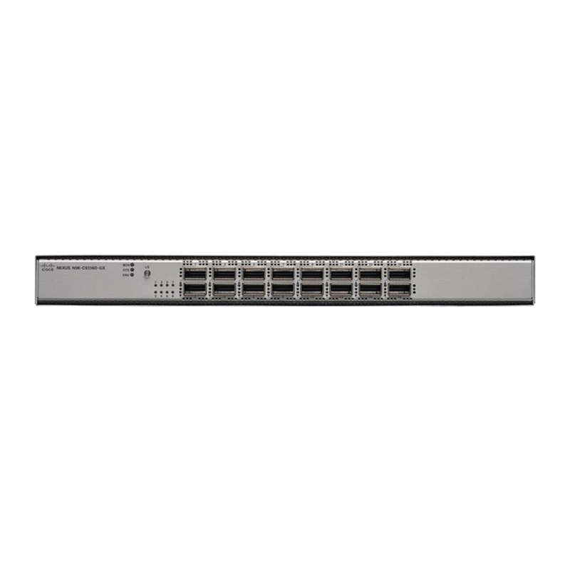 N9K-C9316D-GX, Cisco Nexus 9316D Spine Switch, 16x400G QSFP-DD, Spine Architecture, 100G Compatible N9K-C9316D-GX, Cisco Nexus 9316D Spine Switch, 16x400G QSFP-DD, Spine Architecture, 100G Compatible