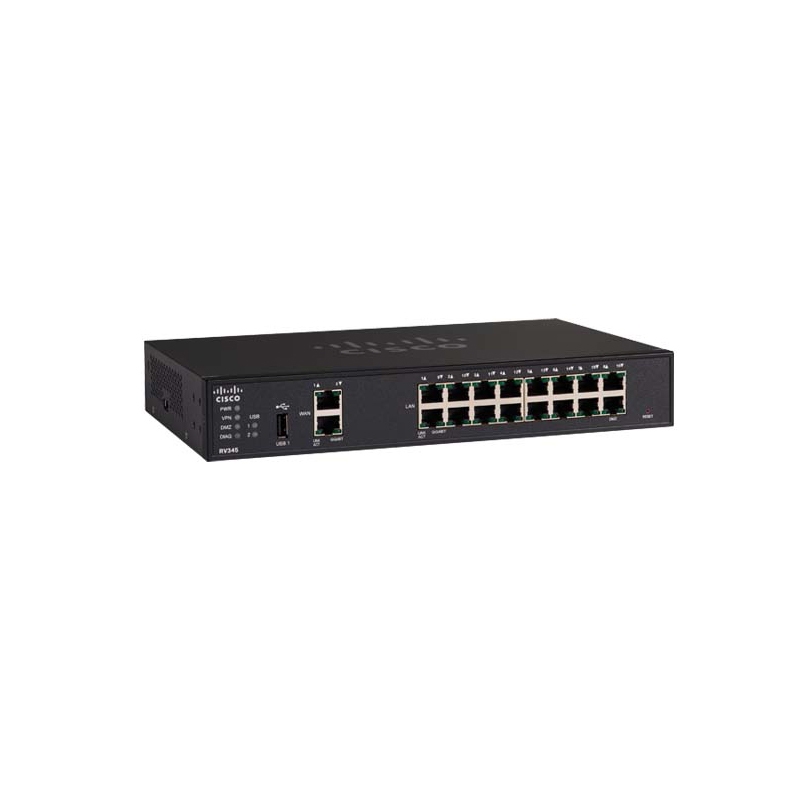 RV345-K9-BR, Cisco RV345 Router, Dual WAN/Gigabit VPN/High Security