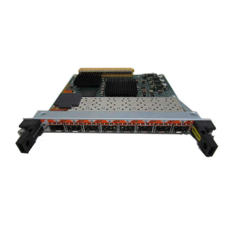 Cisco SPA-8X1GE-V2=, Cisco SPA-8X1GE-V2=, 8-Port Gigabit Ethernet Adapter, 8&times;GE ports, Spare, Hot-swappable
