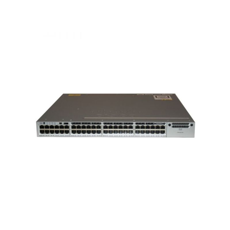 Cisco Cisco WS-C3850-48T-E, Cisco Catalyst Switch, 48×GE/350W AC PSU/IP Services
