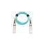 MFA1A00-C050, NVIDIA Mellanox Active Fiber Cable, 100GbE QSFP, LSZH, 50m