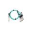 MFA7A50-C020, NVIDIA Mellanox Hybrid Active Optical Cable, 100GbE to 4x25GbE, QSFP28 to 4xSFP28, 20m