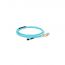 MPOF-1M-4LC(D)-OM3-8C-3R/2R, Neutral MPO Fiber Cable, Patch Cord, OM3 8 cores, 1M, LSZH