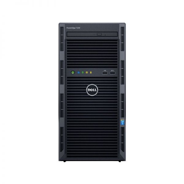 Servidor em torre Dell PowerEdge T130 Xeon E3-1220 v5 32 GB 2 TB SATA