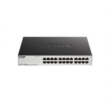 DGS-1024C, D-Link Unmanaged Switch, 24xGE-Ports/48 Gbit/s Bandbreite/35.7 Mpps
