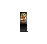 DS-D6055FL-B/S, digitálny displej Hikvision DS-D6000, 55" 4K UHD/350 nitov/operačný systém Android