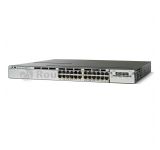 WS-C3750X-24P-E, Cisco Catalyst 3750X Switch, 24xPoE Ports/IP Services/Stackable
