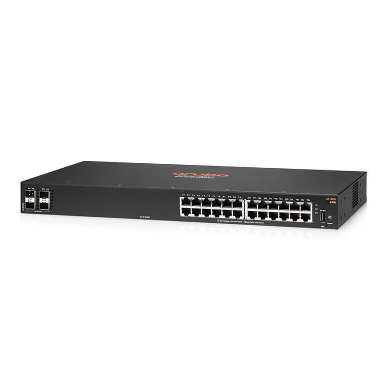 Aruba JL678A 6100 24xGE RJ45 4xSFP+ Layer 2 Switch Price Datasheet