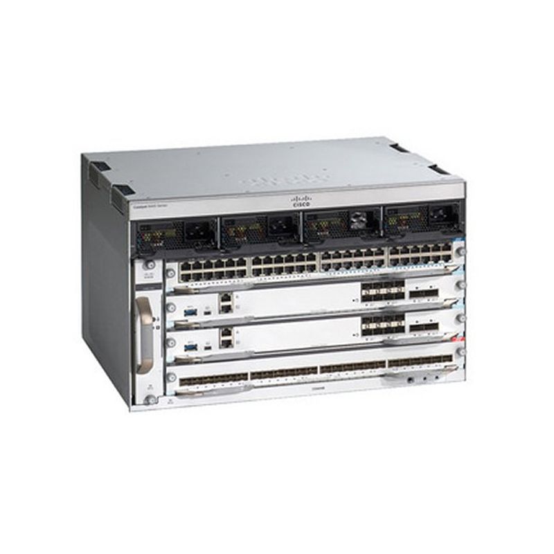 Cisco C9404R-48U-BNDL-A Catalyst 9400 4-Slot Chassis 48x UPOE+ Switch