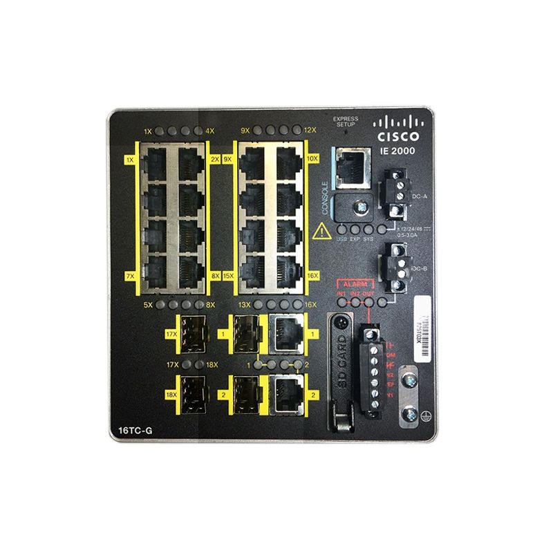Cisco IE-2000-16TC-G-E Industrial Ethernet 16FE 4 SFP Switch
