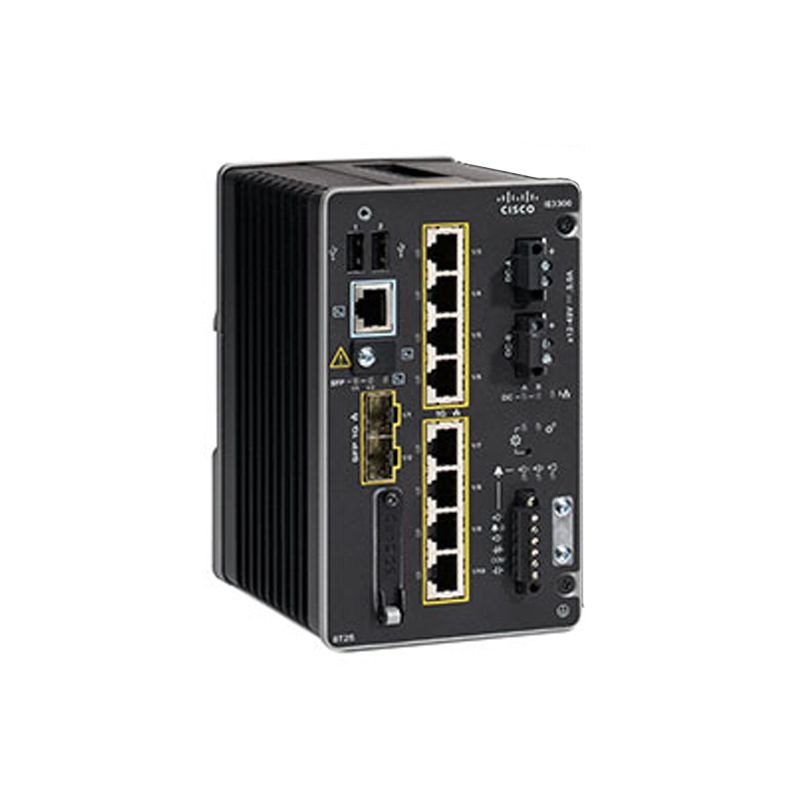 Cisco IE-3300-8T2S-A 8xGE 2xSFP Modular Rugged Switch データシート