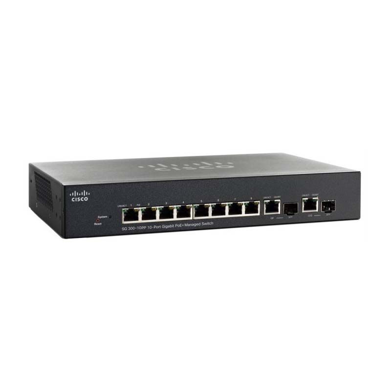 SG300-10MPP V03 10-Port Gigabit PoE 6517