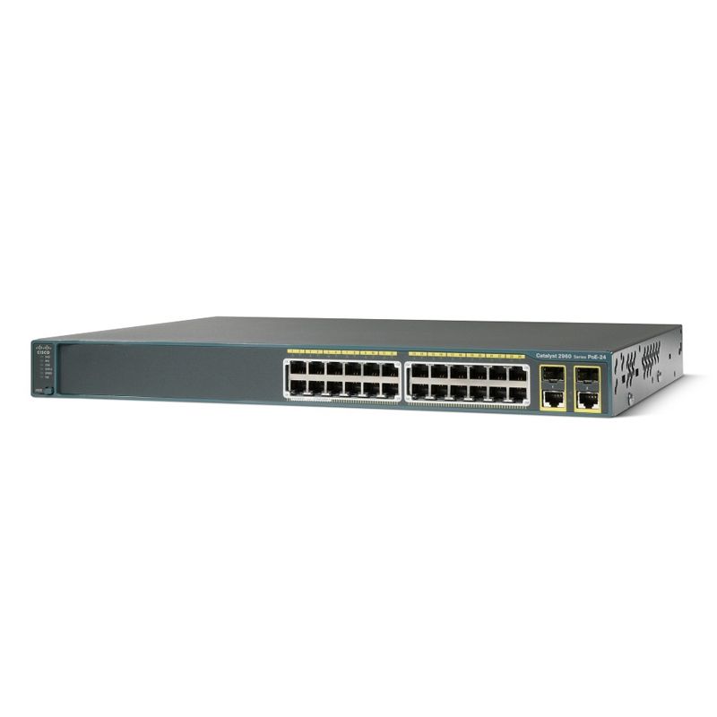 WS-C2960-24PC-S - Cisco 2960 switch 24 Port PoE