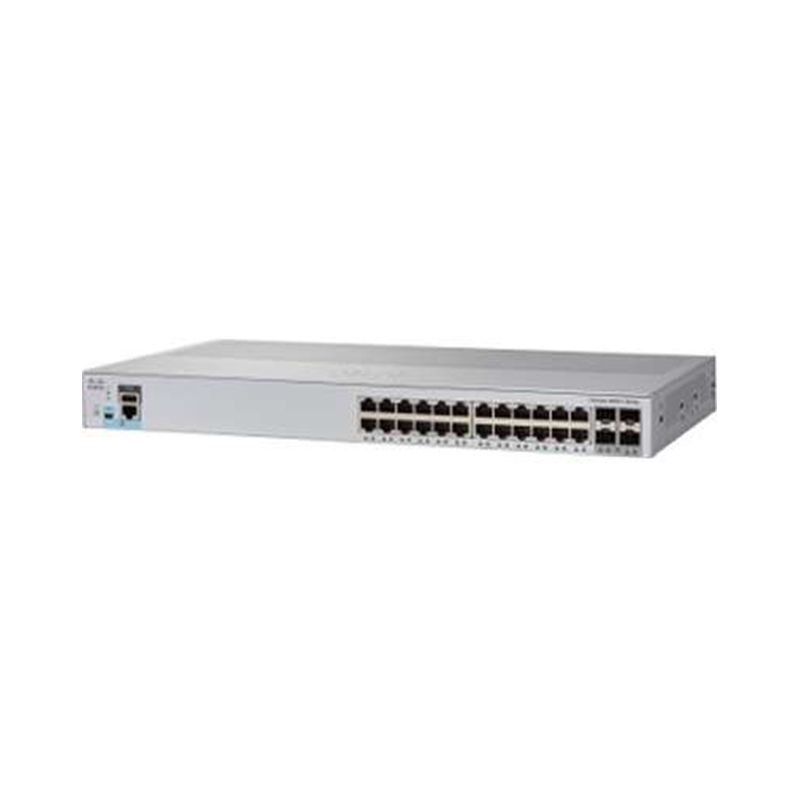 Cisco WS-C2960L-24TQ-LL Switch 24x GigE 4x 10G SFP+ LAN Lite