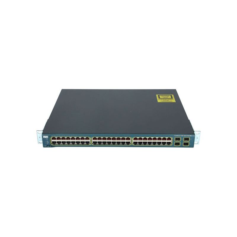 Cisco WS-C3560-48PS-S Switch 48x10/100 PoE 4xSFP IPB Image