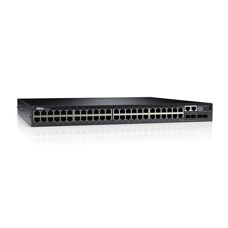 Dell N2048P Switch 48x1GbE PoE+ 2x10GbE SFP+ Stacking
