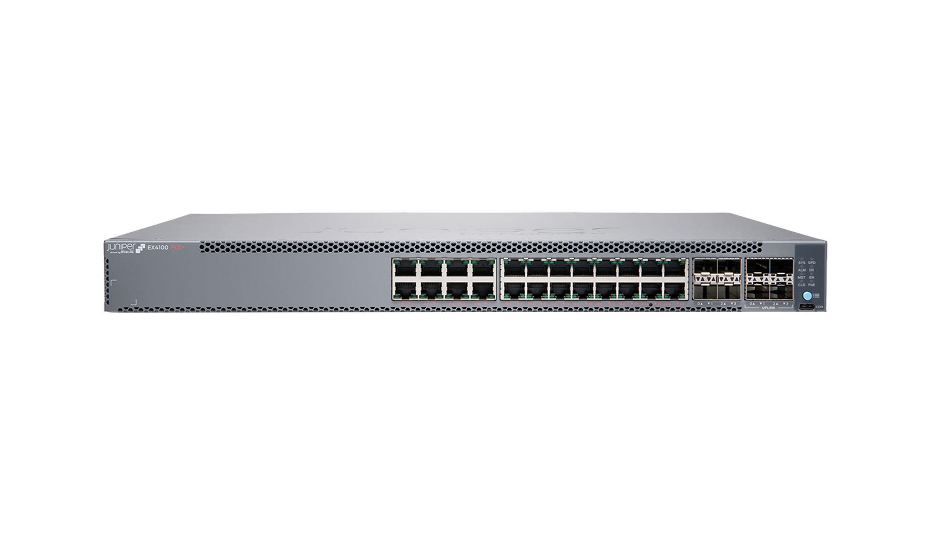 Juniper EX4100-24MP Switch 8x10G PoE++ 4x25G SFP28 Specs Price