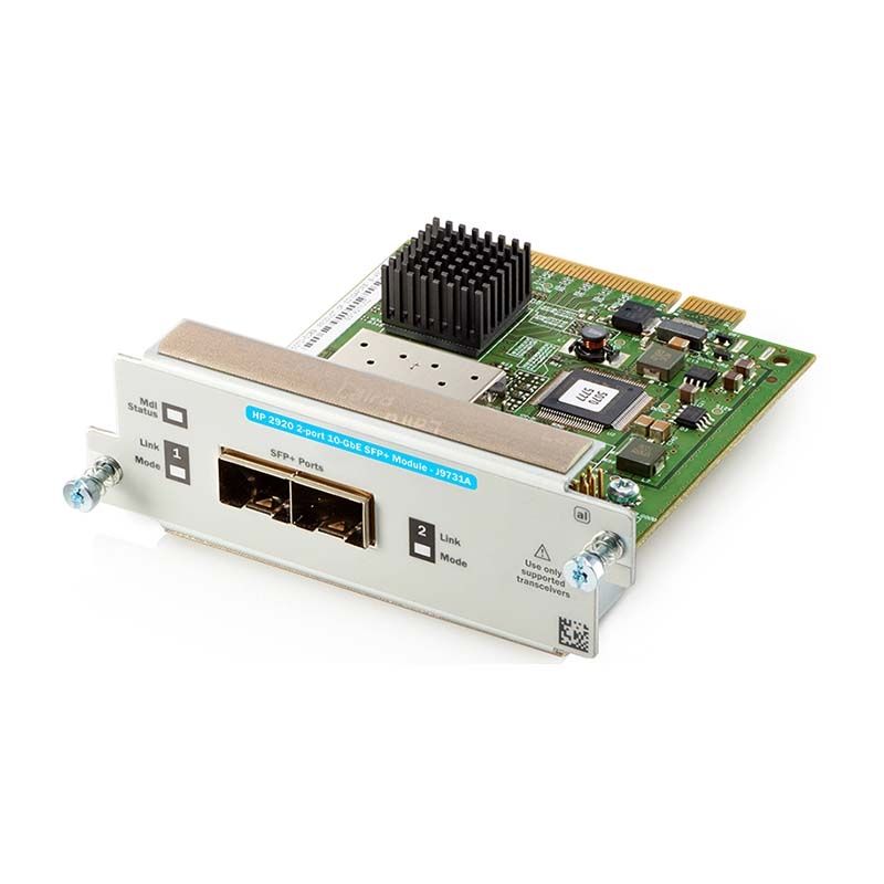 HPE J9731A Price - Aruba 2920 2-port 10GbE SFP+ Module
