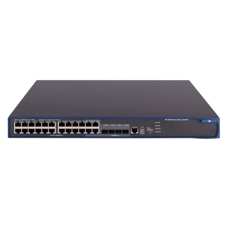 HPE JD377A HP A5500-24G EI Switch 24xGE Ports No PSU