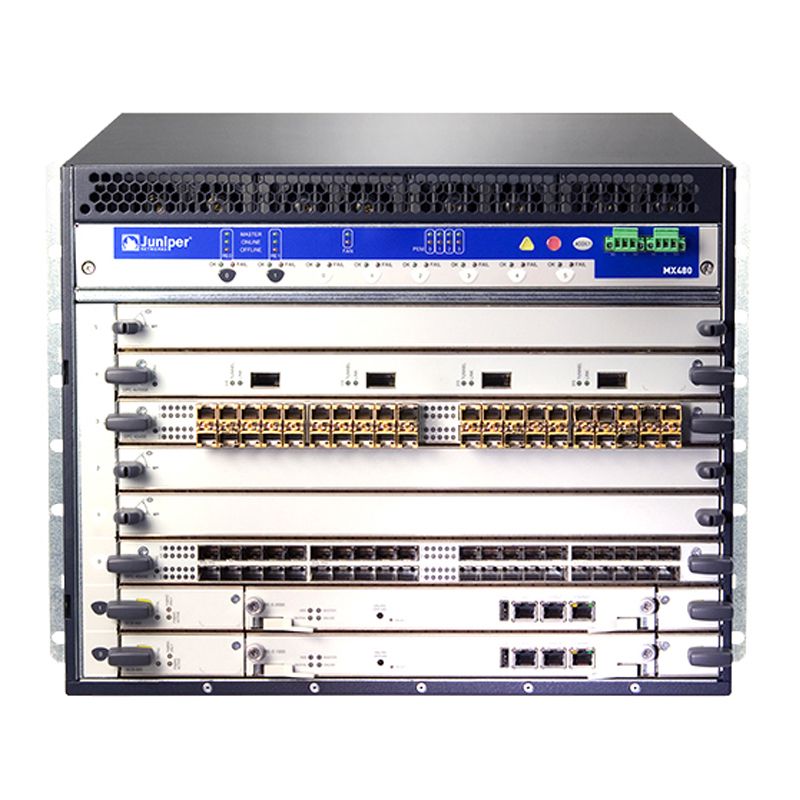 Juniper MX480BASE3-AC MX480 Router 8 Slots AC Power Price