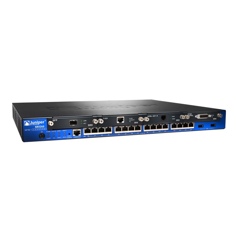 Juniper SRX240H2 16xGE 4x mini-PIM 2GB RAM Firewall Price