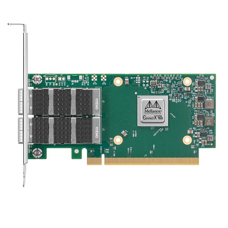 Mellanox MCX623106AN-CDAT ConnectX-6 Dx 100GbE Dual QSFP56 PCIe