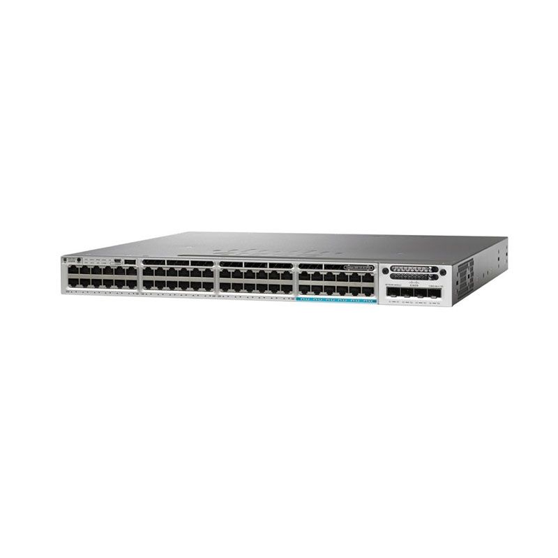Cisco WS-C3850-48U-S Switch 48x UPOE Ports, Network Module Slot