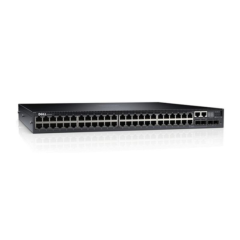 N2048P, Dell Networking Switch, 48x1GbE PoE+, 2x10GbE SFP+, Stacking N2048P, Dell Networking Switch, 48x1GbE PoE+, 2x10GbE SFP+, Stacking