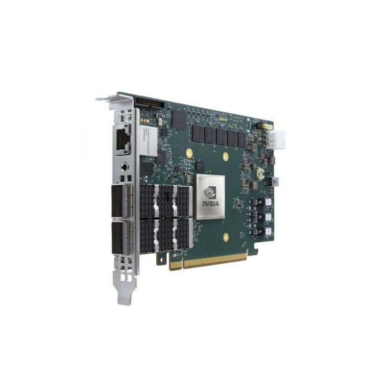 MBF2M516A-CECOT, NVIDIA Mellanox BlueField-2 DPU, 100GbE Dual-Port/PCIe Gen4 x16/16GB DDR