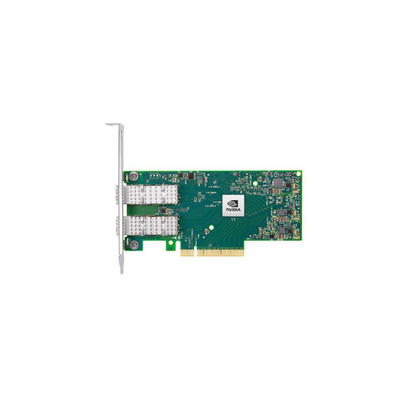 MCX4621A-ACAB, NVIDIA Mellanox ConnectX-4 Lx EN Network Interface Card, 25GbE Dual SFP28/PCIe3.0 x8/OCP 3.0