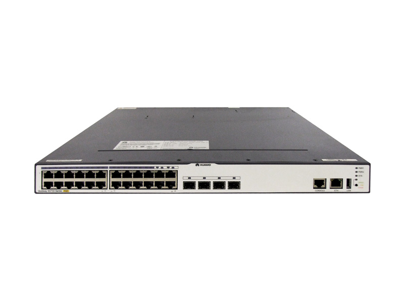 Huawei S5700-24TP-PWR-SI, Huawei S5700 Switch, 20&times;GE PoE/4&times;GE Combo/Dual PSU Slots
